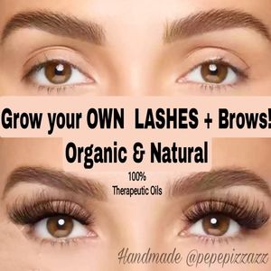 Amazing Proprietary Handmade Formula PURE Castor oil & vit E. GROWS long lashes